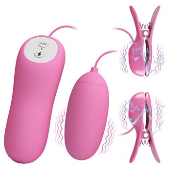 Electro shock y vibro-bullets 7func pink CL70