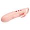 Vibrating Rabbit Penis Sleeve Flesh CL100