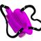 Silicone strap on 10 func.of vibration purple CL70