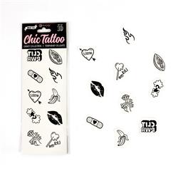 10 temporary Tattoos Candy Collection