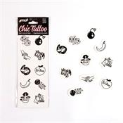 10 temporary tattoos Spicy Collection