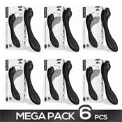 Pack of 6 Pulsar Vibe with Pulsation and Articulated Body Silicone