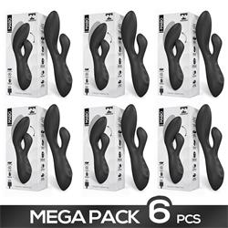 Pack de 6 Mabo Vibrador Punto G con Movimiento Finger Silicona Unibody