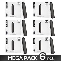 Pack de 6 Shady Bala Vibradora Recargable USB Impermeable