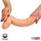 Sliding Skin Dual Layer Dildo 12" Flesh