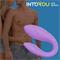 Vibrating Couple Toy with App USB Silicone Lavendr