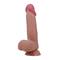 Sliding skin realistic dildo brown 20.6 cm CL30