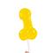 Piña Colada Penis Lollipop with Alcohol