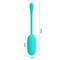 Julius Vibrating Egg Green CL46