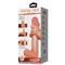 Sliding skin realistic dildo brown 26cm CL22