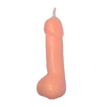 Vela Pene Carne 10cm