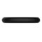 Double Cock Ring Super Soft Silicone Black cl250