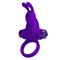Vibrating Rabbit Cock Ring Purple cl80