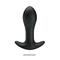 Anal Masager with Vibration Black Cl75
