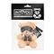 Bearly Keychain Teddy Bear with Chest Harness Clav