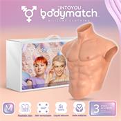 Boomax Traje Torso Masculino Híperrealista Sillicona Líquida Talla M