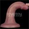 6" Vibrating Dual Density Power Cock Clave 12-48