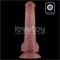 9" Vibrating Dual Density Power Cock Clave 7-28