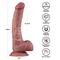 9" Vibrating Dual Density Power Cock Clave 7-28
