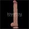 14,5" Dual Layered Bendable Silicone Cock XXL Cl.9