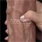 14,5" Dual Layered Bendable Silicone Cock XXL Cl.9