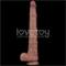 16" Dual Layered Bendable Silicone Cock XXL Clave9