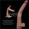 16" Dual Layered Bendable Silicone Cock XXL Clave9