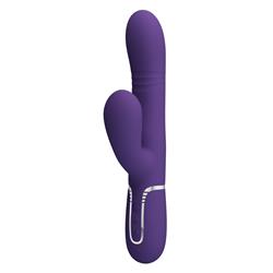 Mariana Vibrator 4 in 1 Silicone Purple cl30