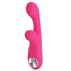 Skylar Vibrator and Thumping Bunny Pink CL32