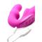 Evoke Vibrating Strapless Strap-On - Pink