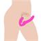 Evoke Vibrating Strapless Strap-On - Pink