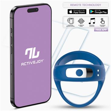 Rank Silicone Ring with App Blue Clave 27