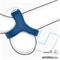 Rank Silicone Ring with App Blue Clave 27