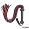 Red Black Barbed Flogger