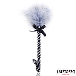 Nylon Rope Wand with Bowknot Feather Tickler