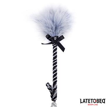 Nylon Rope Wand with Bowknot Feather Tickler
