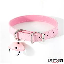 Pink Bell Collar