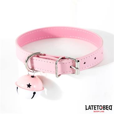 Pink Bell Collar