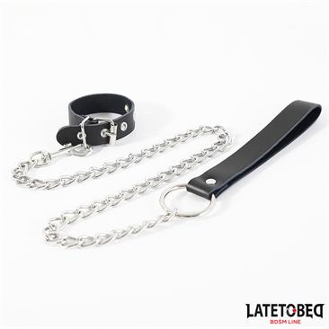 PVC Buckle fastener Ring with Leash