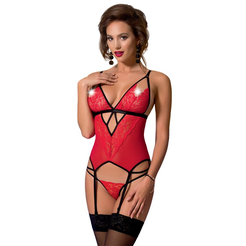Salome Corset Red