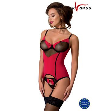 VALENTINE CORSET red S/M - Avanua