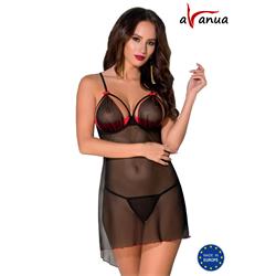 CYRA Chemise Red/Black