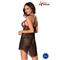 CYRA CHEMISE black S/M - Avanua