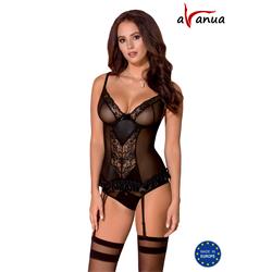 MELEK CORSET black S/M - Avanua