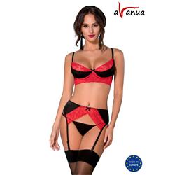 ODINA Set Negro/Rojo