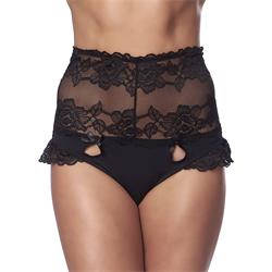 Rimba - High Waist Panty Black S-M
