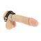 Penis Strap with rings-Ø 40  MM metal