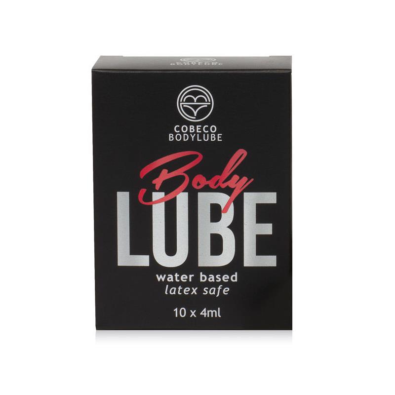 CBL Body Lube Water Base Lubricant 10 x 4 ml