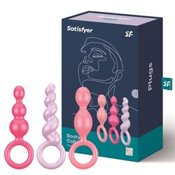 Satisfyer Plugs colored (set of 3)