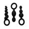 Satisfyer Plugs black (set of 3)